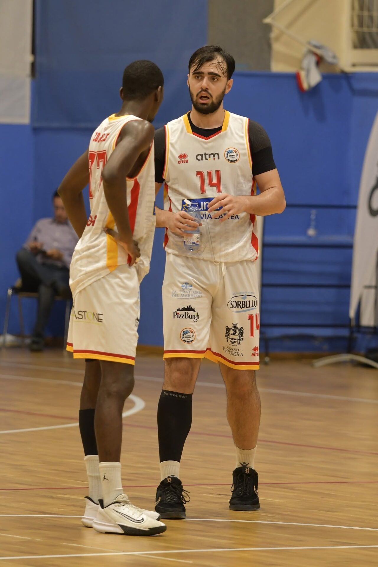 Anri Beltadze e Aaron Lomele - La Via Lattea Messina Basket School Anri Beltadze e Aaron Lomele - La Via Lattea Messina Basket School
